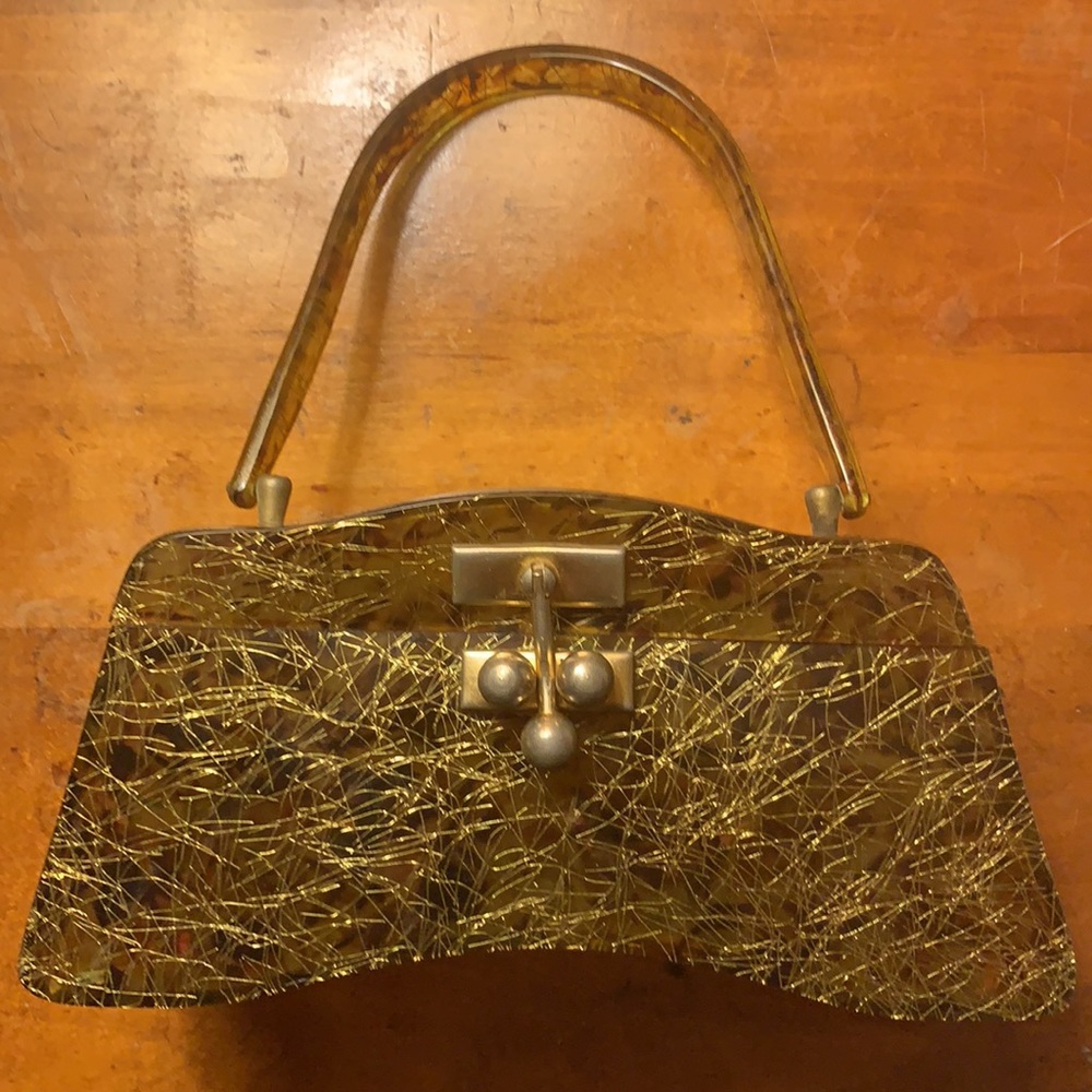 Mid-century 1950 Vintage handbag. Collectible.